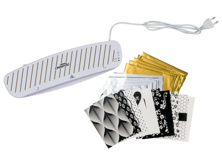crelando® Heißfolienapplikator, 200 W Kostenloser Versand international