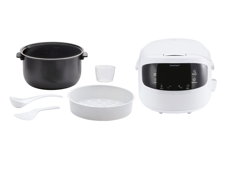SILVERCREST® KITCHEN TOOLS Digitaler Reiskocher »SRKM 860 A1«, 1,5 l Outlet