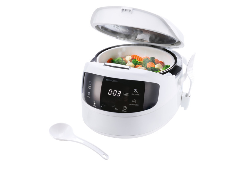 SILVERCREST® KITCHEN TOOLS Digitaler Reiskocher »SRKM 860 A1«, 1,5 l Outlet