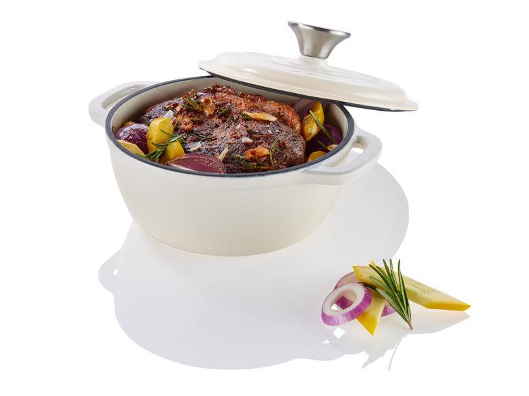 LIVARNO home Gusseisen-Topf, 1 l Auslauf