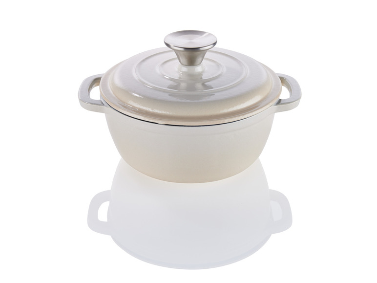 LIVARNO home Gusseisen-Topf, 1 l Auslauf