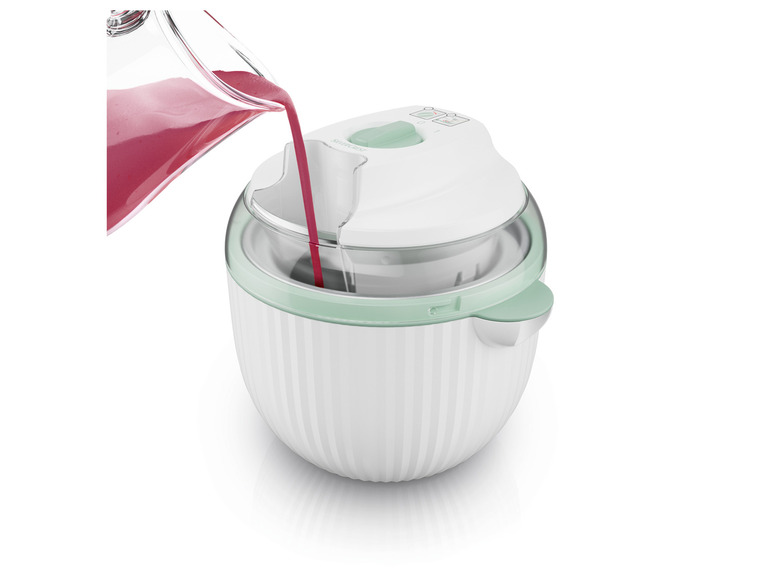 SILVERCREST® KITCHEN TOOLS Eismaschine »SECM 12 D1«, inkl. 6 Rezepte Begrenztes Angebot