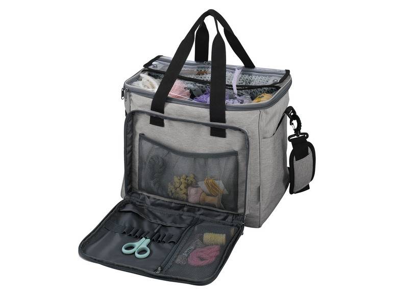 crelando® Nähmaschinen-Trolley / Strickzubehör-Tasche Weihnachtsangebot