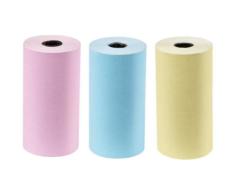 SILVERCREST® Fotopapier, 3 Stück, für Mini Pocket Printer Große Rabatte