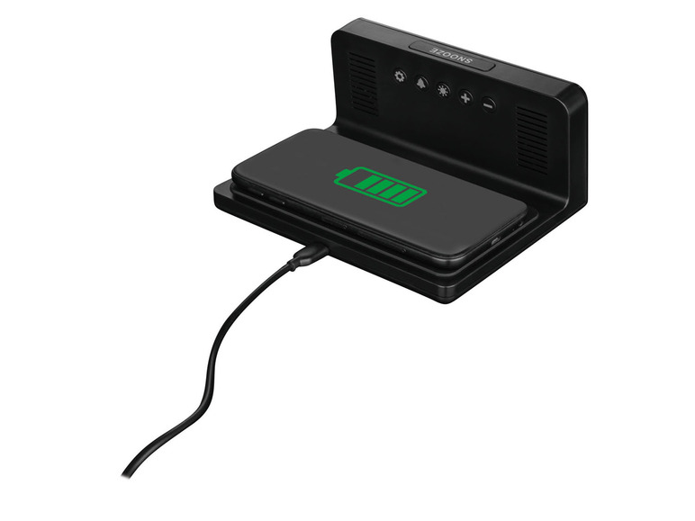 AURIOL® Digitaler Wecker, mit kabelloser Ladefunktion Saisonale Angebote
