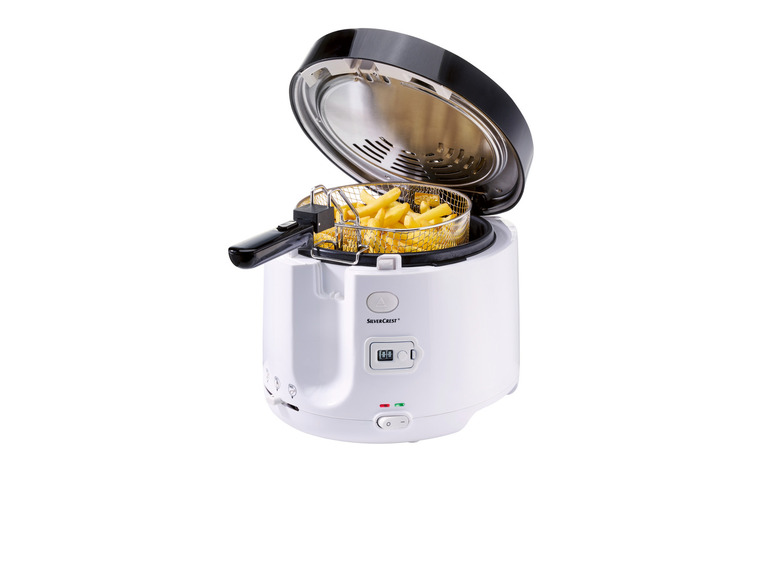 SILVERCREST® KITCHEN TOOLS Fritteuse »SFT 1900 A1«, mit Timer, weiß Sonderangebote