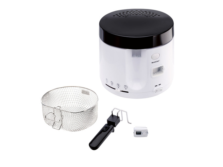 SILVERCREST® KITCHEN TOOLS Fritteuse »SFT 1900 A1«, mit Timer, weiß Sonderangebote