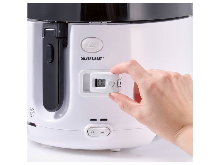 SILVERCREST® KITCHEN TOOLS Fritteuse »SFT 1900 A1«, mit Timer, weiß Sonderangebote
