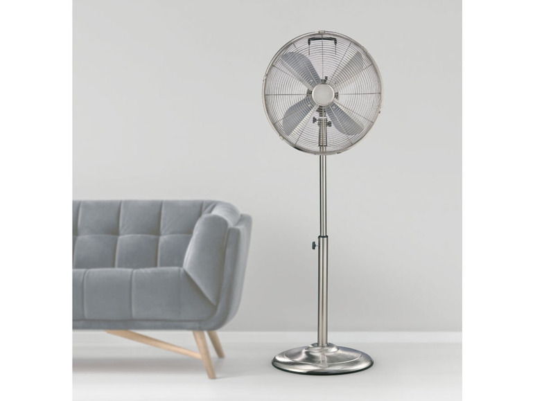 SILVERCREST® Standventilator »SSVM 40 B2«, aus Metall, mit breitem Fuß Vierteljährliche Förderung