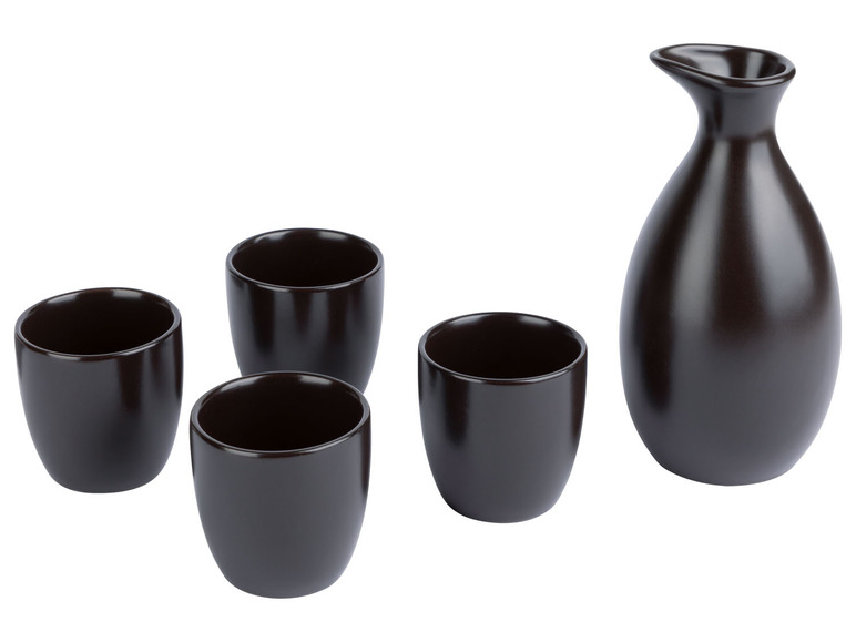 ERNESTO® Sake-Set, 5-teilig, Steingut Im Verkauf