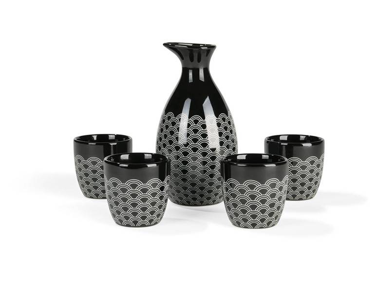 ERNESTO® Sake-Set, 5-teilig, Steingut Im Verkauf