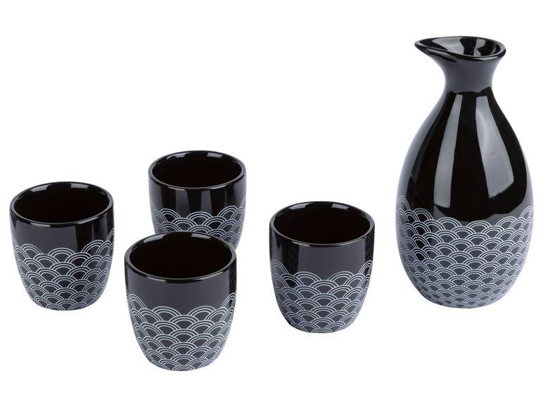 ERNESTO® Sake-Set, 5-teilig, Steingut Im Verkauf