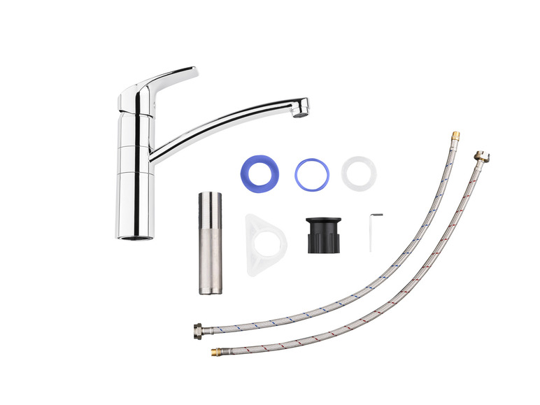 LIVARNO home Küchenarmatur , Eco-Click-Wassersparfunktion Limitierter Zeitrabatt
