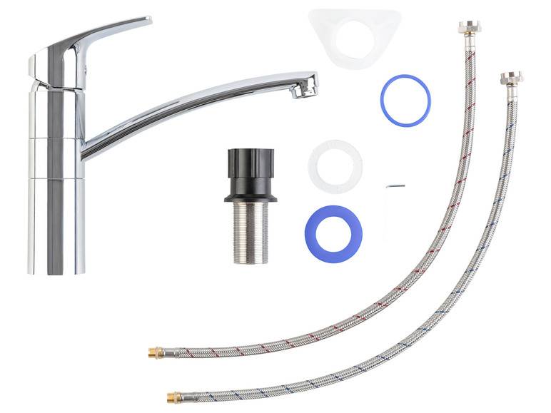 LIVARNO home Küchenarmatur , Eco-Click-Wassersparfunktion Limitierter Zeitrabatt