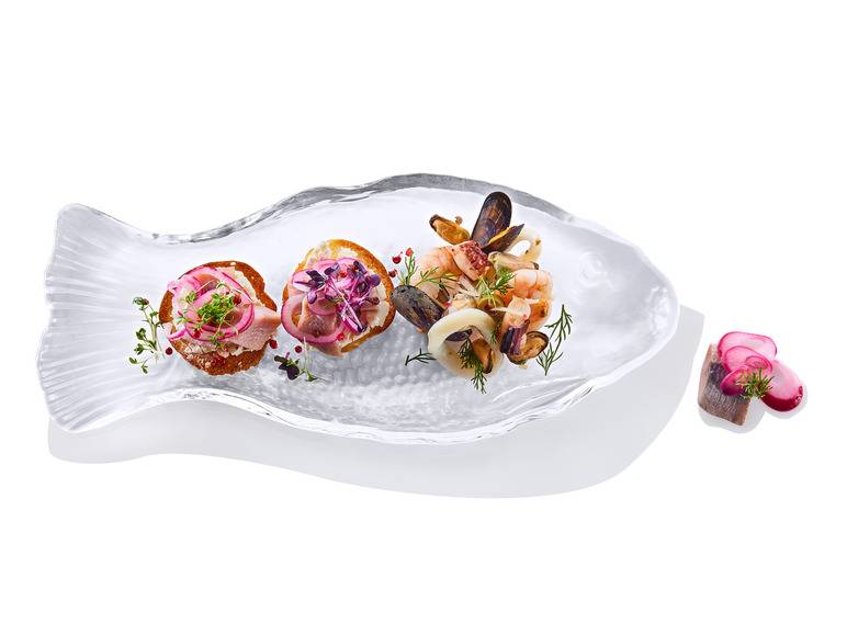 ERNESTO® Servierplatte \ Tellerchen-Set \ Schälchen-Set, 2-teilig Günstig kaufen