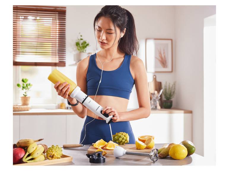 SILVERCREST® KITCHEN TOOLS Stabmixer-Set mit Smoothie-Maker, 600 W Versandkostenfrei