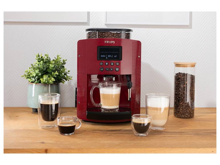 Krups Kaffeevollautomat EA8155/EA81P0/EA8155.70, Brühgruppe aus Metall Flash Sale