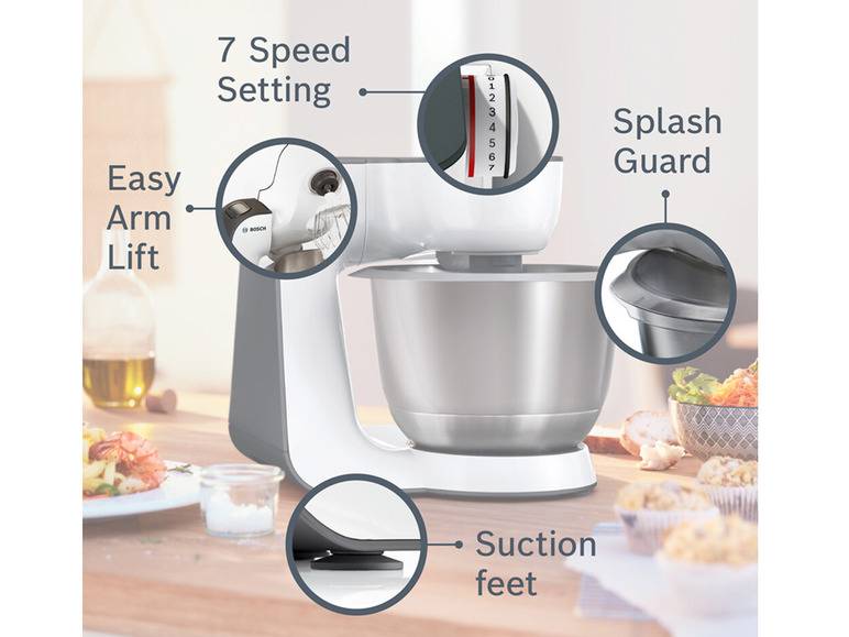 BOSCH Küchenmaschine »MUM54A00«, EasyArmLift Begrenzte Freigabe