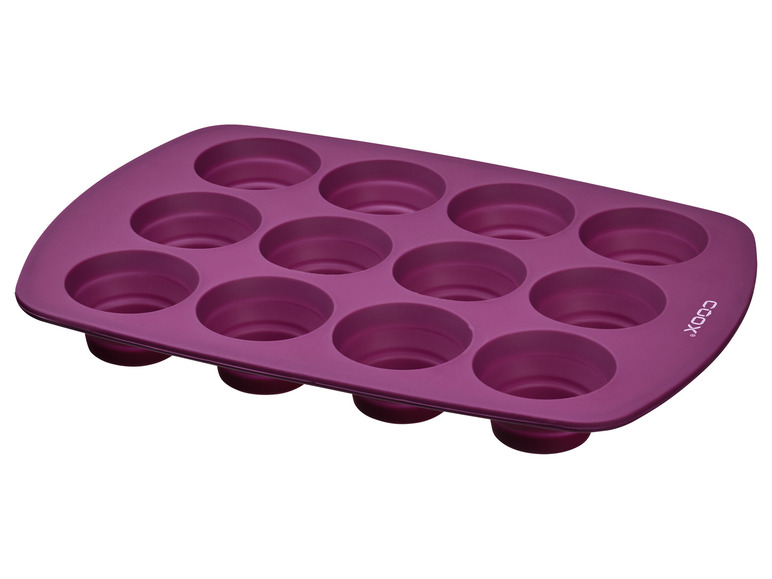 Coox Silikon-Muffinform, für 12 Muffins Letzte 2 Tage