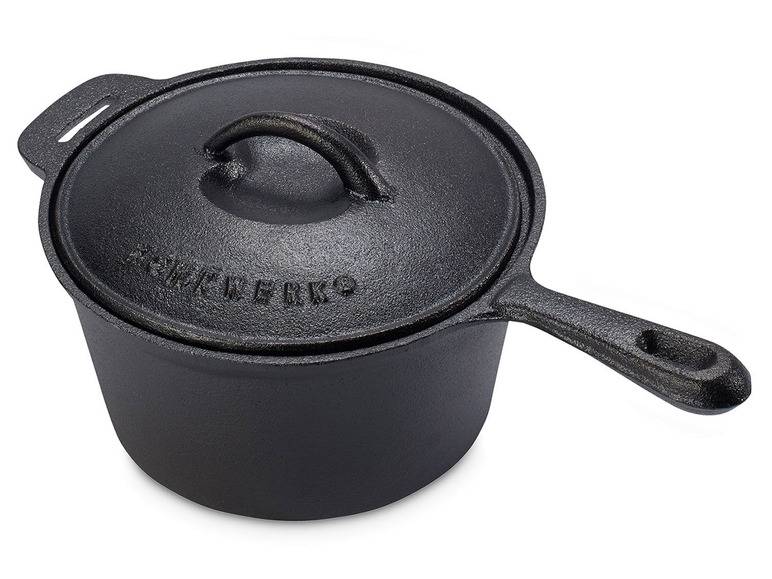 ECHTWERK 7-teiliges »Dutch Oven Set«, inkl. Holzkiste Nur für heute