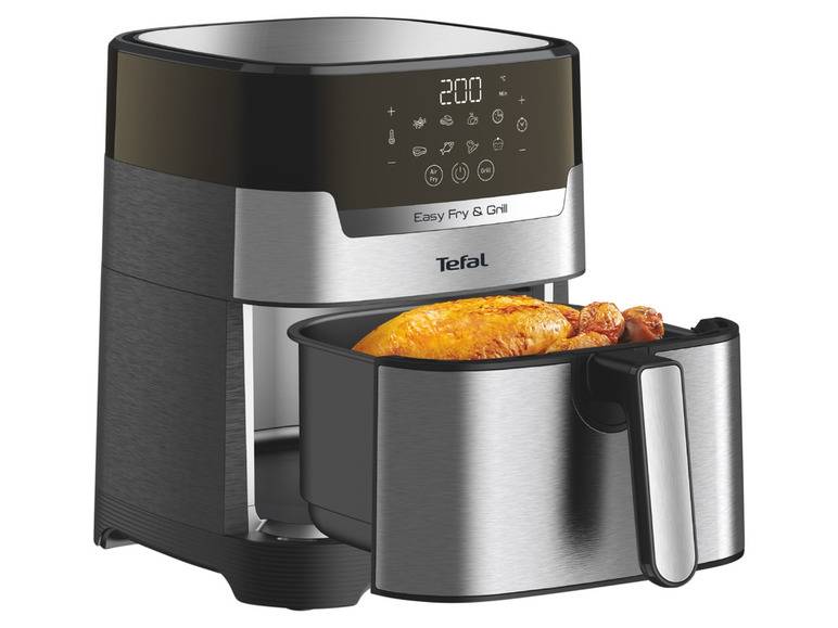 Tefal Heißluftfritteuse »Easy Fry & Grill XL Deluxe EY505D«, 1.550 W Im Verkauf
