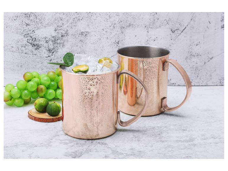 ECHTWERK Moscow Mule Becher Set aus Edelstahl Großer Ausverkauf
