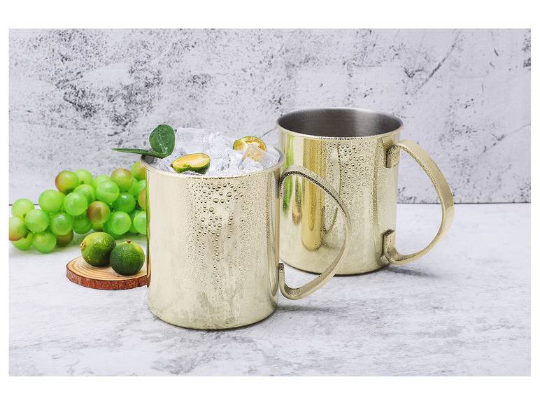 ECHTWERK Moscow Mule Becher Set aus Edelstahl Großer Ausverkauf