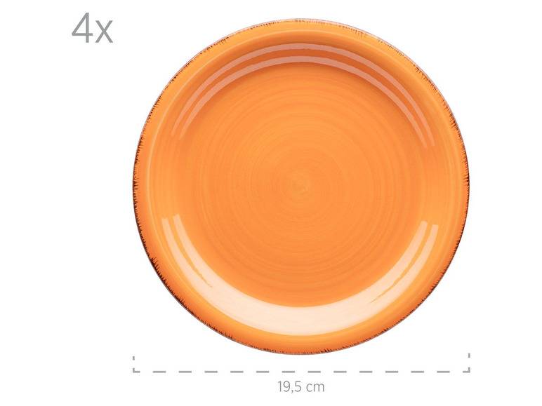 MÄSER Serie Lumaca, Kombiservice 16-tlg, Keramik Geschirr-Set Begrenztes Angebot