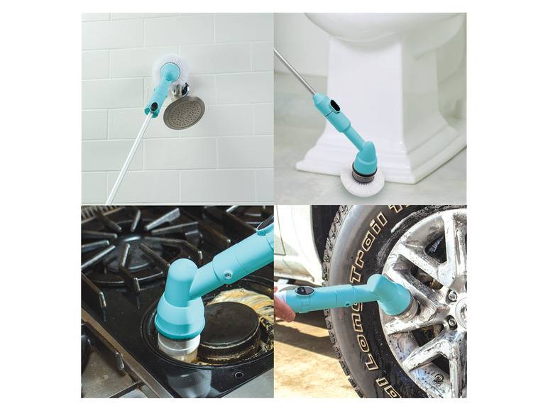 Genius Reinigungsbürste Turbo Scrub Pro, 6-tlg Wochenangebot