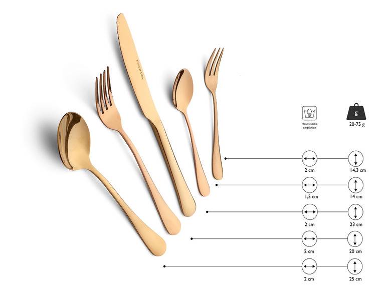 ECHTWERK Besteck Sorrent 30-teilig stonewashed Top Angebot