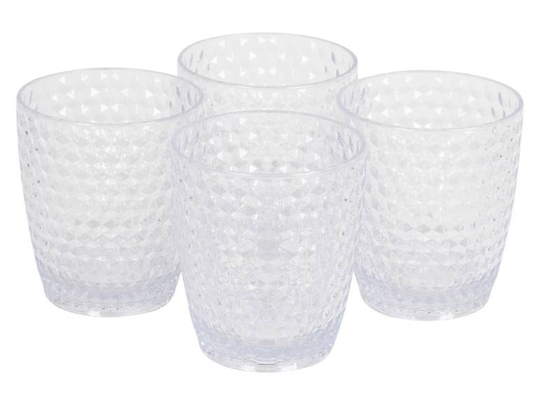 Cambridge Kunststoff Gläser 4tlg. Set Kostenlose Rückgabe