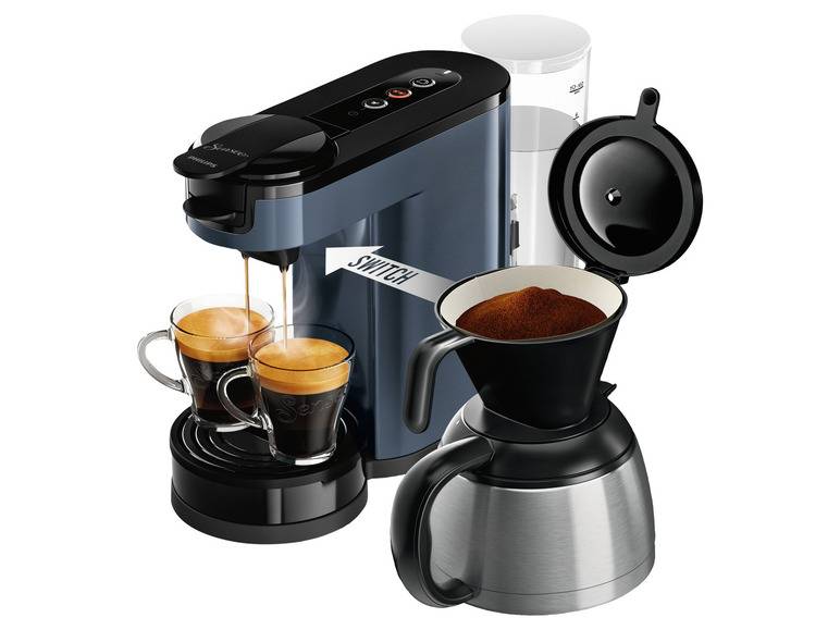 PHILIPS Senseo Switch Pad- und Filterkaffeemaschine »Switch HD7891/74«, 2-in-1-Brühtechnologie Hotsell