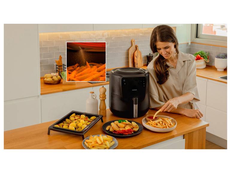 Cecotec Heißluftfritteuse Cecofry Rain »3300«, 1550 W Heißer Verkauf