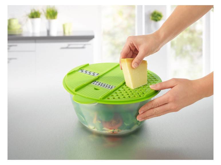 GOURMETmaxx 3-in-1-Salat-Set, 9-teilig Zeitlich begrenztes Angebot