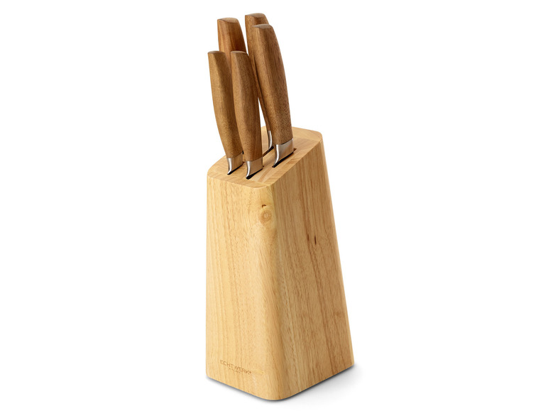 ECHTWERK Messerblock Set Classic - Black Edition, 6tlg 50% Rabatt für begrenzte Zeit