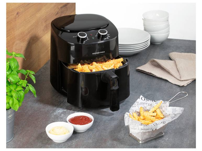 GOURMETmaxx Heißluft-Fritteuse Mechanisch 4,5 l Fabrikverkauf