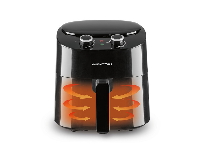 GOURMETmaxx Heißluft-Fritteuse Mechanisch 4,5 l Fabrikverkauf