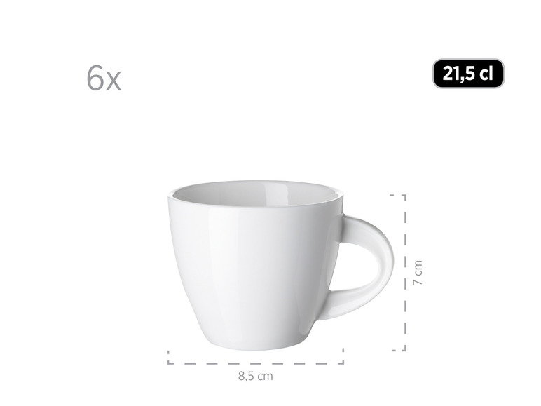 MÄSER Kaffeeservice »La Musica«, 18-teilig, aus Porzellan Fabrikpreis