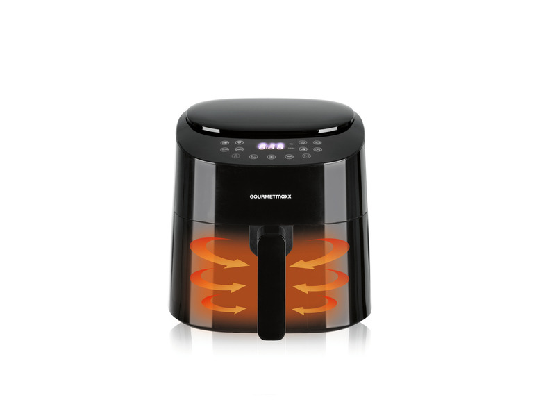 GOURMETmaxx Heißluft-Fritteuse Digital, 4,5 l, 1400 W Rabatt