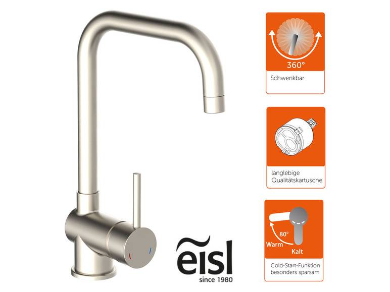 Eisl Küchenarmatur »Futura«, mit Cold-Start Funktion Osterangebot