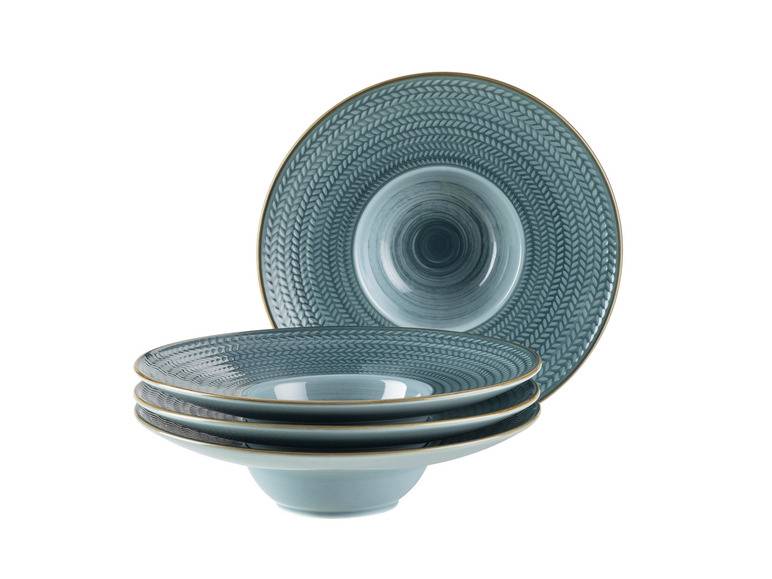 MÄSER Pastateller-Set »Prospero«, 4 Stück, handbemalt Lagerräumung
