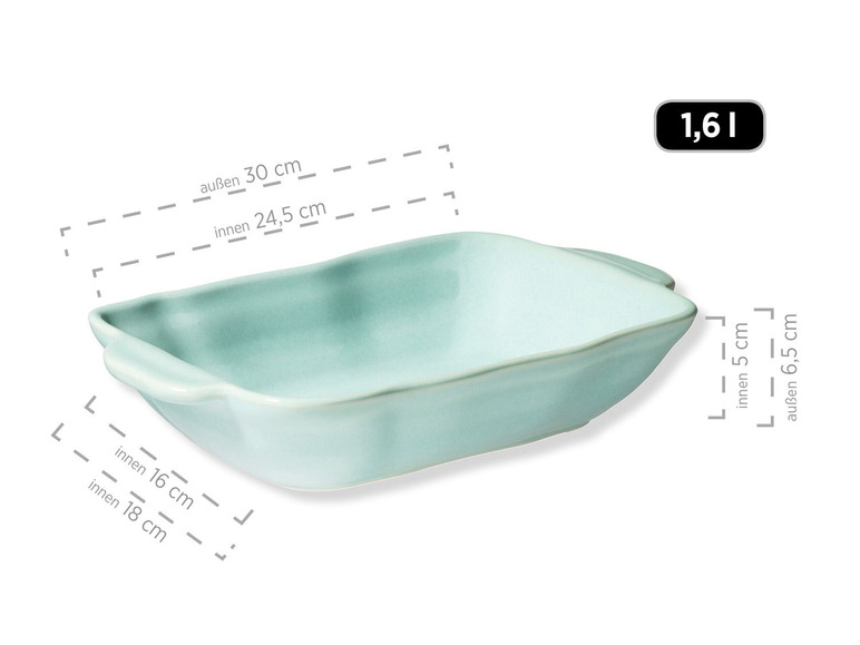 MÄSER Serie Vera, Auflaufformen mit Reaktivglasur Blitzangebot
