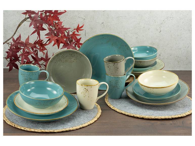 Creatable NATURE COLLECTION Skandinavien, Geschirrset Kombiservice 16 teilig Kauf eins, bekomm eins gratis