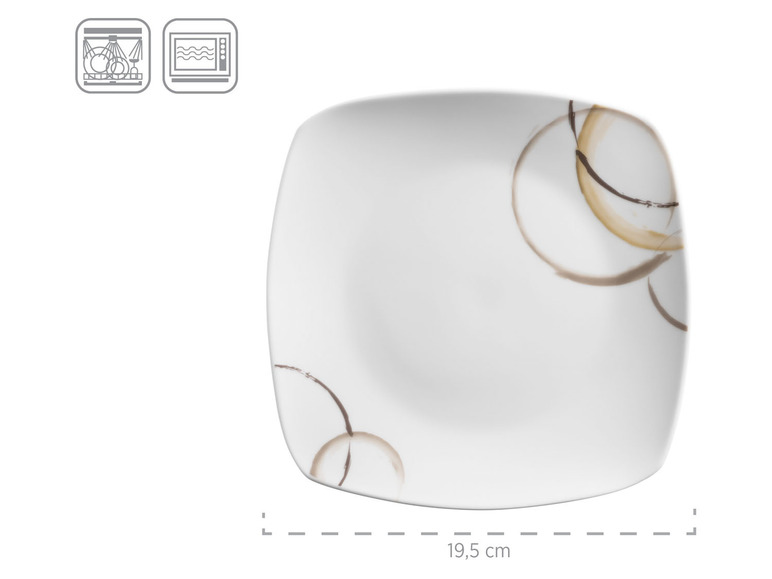 MÄSER Geschirr-Set »Nela«, beige/braun/weiß, 30-teilig JETZT KAUFEN