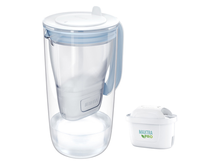 BRITA Glas hellblau inkl. 1x MAXTRA PRO ALL-IN-1 Filterkartusche Bis zu 60% Rabatt