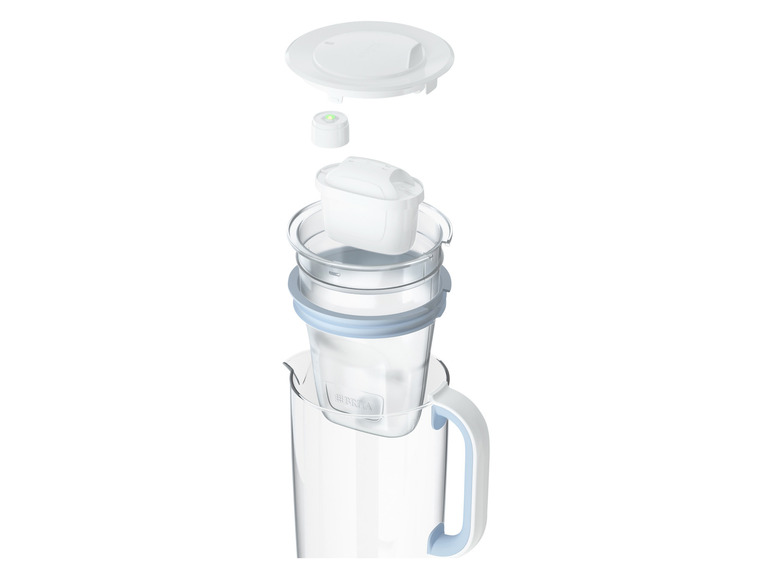 BRITA Glas hellblau inkl. 1x MAXTRA PRO ALL-IN-1 Filterkartusche Bis zu 60% Rabatt