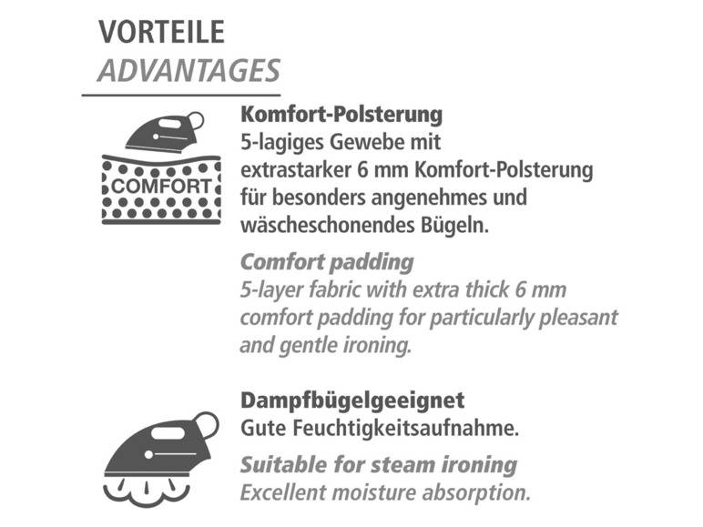 Wenko Bügeltischbezug »Air Comfort«, dampfbügelgeeignet im Angebot