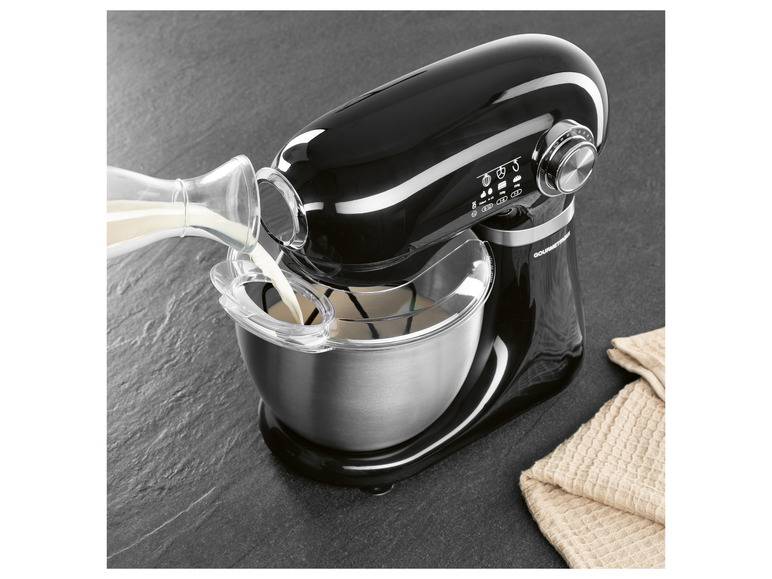 GOURMETmaxx Küchenmaschine 1000 W schwarz Günstiger Verkauf