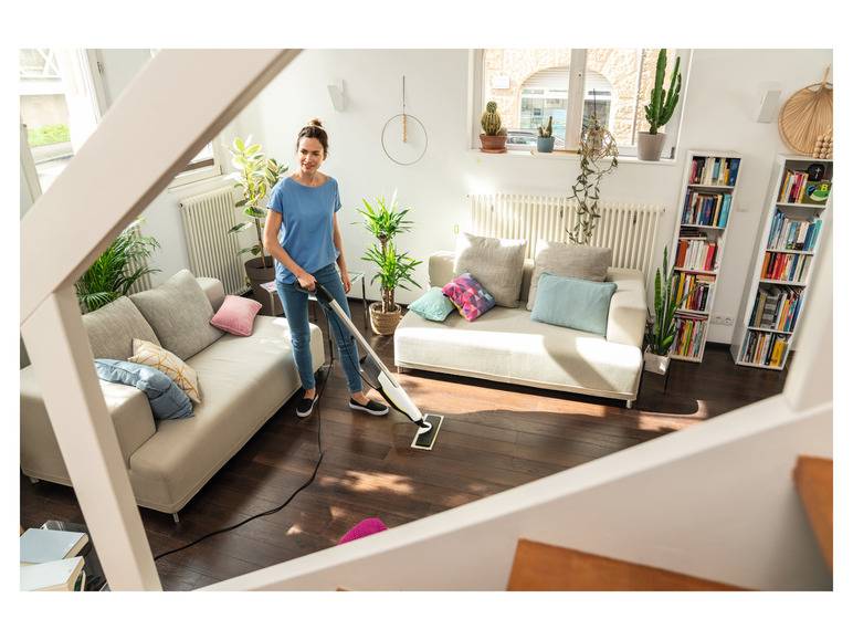 Kärcher Dampfreiniger »KST 2 Upright EasyFix«, mit Stoffbezügen Limitierter Zeitrabatt