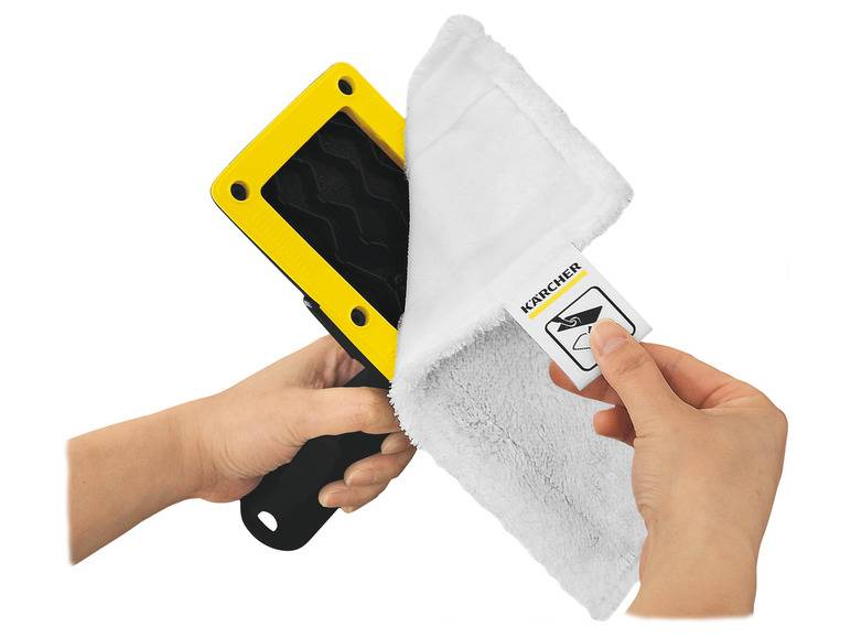 Kärcher Dampfreiniger »KST 2 Upright EasyFix«, mit Stoffbezügen Limitierter Zeitrabatt